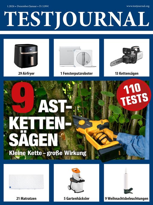 Title details for Testjournal by Auerbach Verlag and Infodienste GmbH - Available